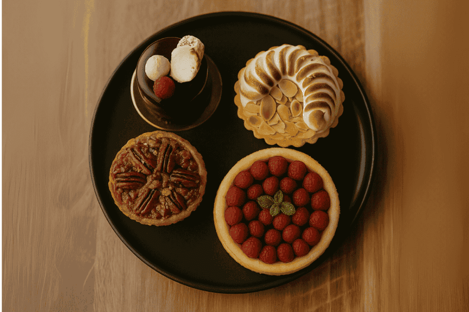 Desserts from Alegra Cafetería